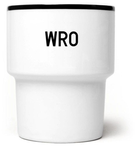 Kubek bez ucha Wro