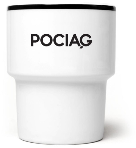 kubek bez ucha Pociąg