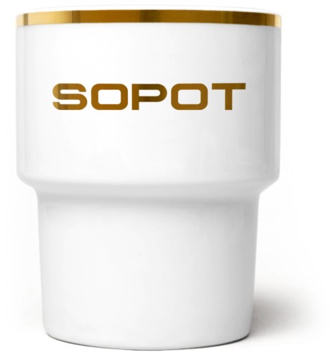 Kubek bez ucha Sopot